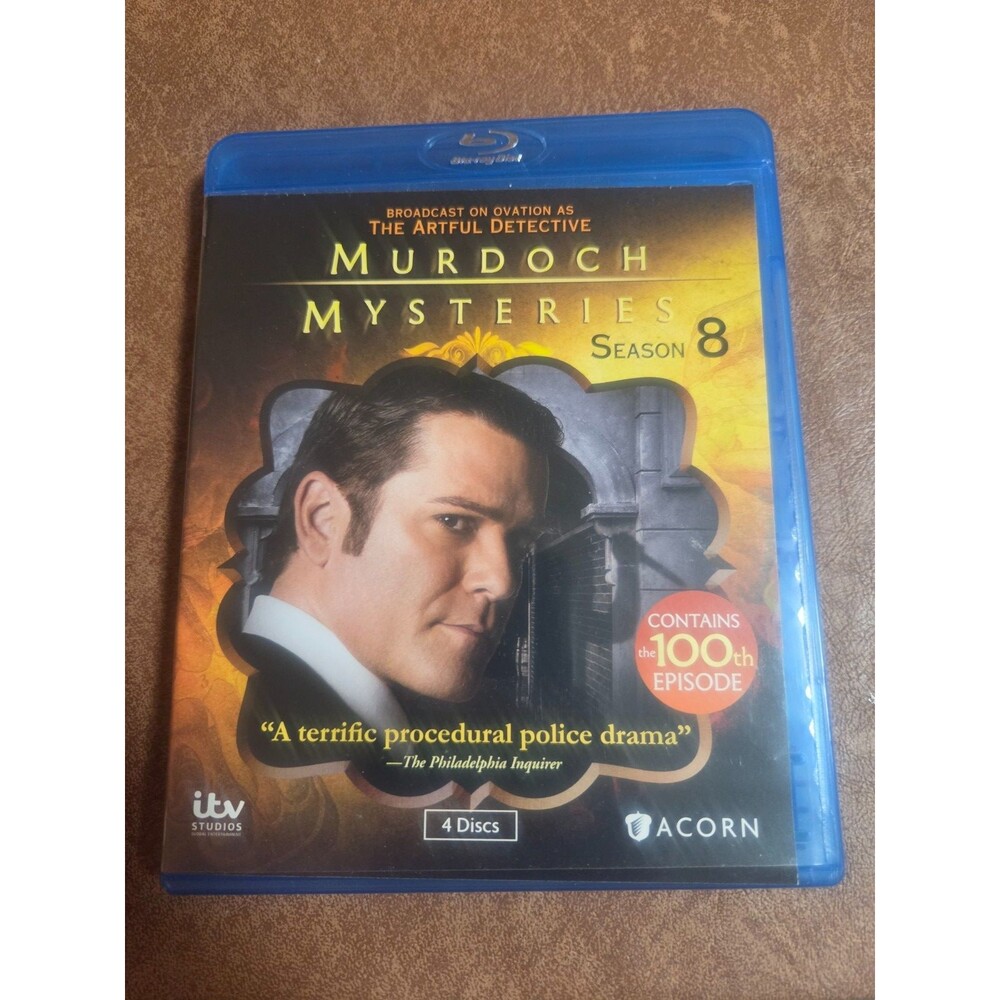 MURDOCH MYSTERIES SEASON 8 BLURAY ACORN MYSTERY